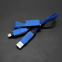 Câbles et accessoires courants Produits électroniques Porte-clés Câble de données de charge rapide pour iPhone Samsung Huawei Téléphone portable