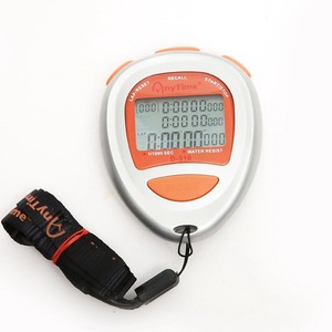 <span class=keywords><strong>Cronómetro</strong></span> Deportivo Digital Profesional de 3 Filas LCD, Resistente al Agua, con Memoria para un Máximo de 300 Vueltas, Temporizador Electrónico para Correr y Hacer Ejercicio - Product Image 2