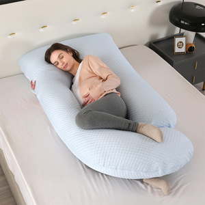 Oreiller de <span class=keywords><strong>grossesse</strong></span> en molleton doux en forme de U <span class=keywords><strong>coussin</strong></span> de protection latérale multifonction pour le corps pendant la <span class=keywords><strong>grossesse</strong></span> livraison directe pour les femmes - Product Image 5