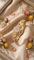 Collection de bracelets en acier inoxydable plaqué or 18 carats, étanches et écologiques, vente en gros