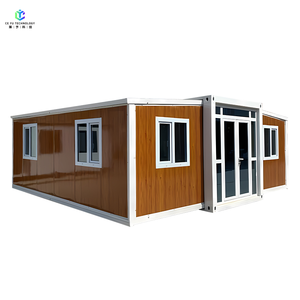 Casa Contenedor Expandible de Estructura Robusta con Dos Alas, <span class=keywords><strong>Precio</strong></span> al por Mayor, Casa Plegable Expandible para Tienda, Hotel, Oficina, <span class=keywords><strong>Edificio</strong></span> - Product Image 1