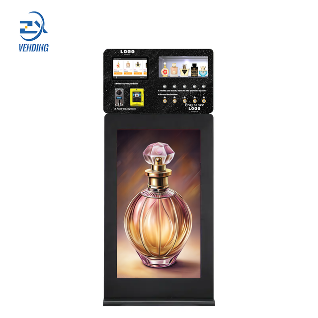 24H Smart Self Automatic Perfume Dispenser Small Cologne Vending Machine ZX Desktop Wall Mounted Perfume Spray SDK Customizable