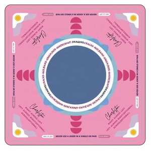 Tapis de <span class=keywords><strong>Mahjong</strong></span> Moderne en Gros, Surface Antidérapante en Caoutchouc, Imperméable, Conception Anti-Plis, Pliable, pour 4 Joueurs (<span class=keywords><strong>Mahjong</strong></span>/Poker) - Product Image 5