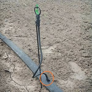 Arrosage de jardin 360 degrés 1/2 3/4 pouces filetage mâle femelle Arroseur papillon Arroseur micro rotatif Mini arroseur - Product Image 2