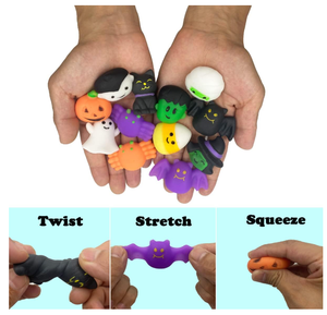 Juguete de Goma Mochi de Halloween, Recuerdo de Fiesta para Niños y Niñas, Bolsas de Dulces de Pascua y Halloween, Regalos para Fiestas - Product Image 4