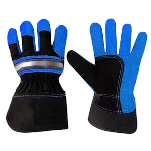 Guantes de Seguridad Industriales de Alta Resistencia, en Oferta, de Cuero Vacuno de Alta Calidad, Anti-Corte y Anti-Calor - Product Image 2