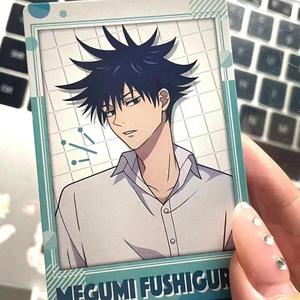 Cartes acryliques musicales anime mignonnes en gros, cartes postales lenticulaires 3D transparentes personnalisables, marque-pages, <span class=keywords><strong>cadeau</strong></span> pour fans - Product Image 1