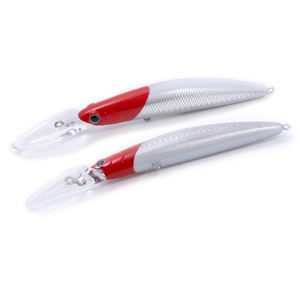 129mm Dünne Holographische Rasseln Crankbait Wobbler Schwimm Elritze Fischerei Locken <span class=keywords><strong>Minow</strong></span> - Product Image 6