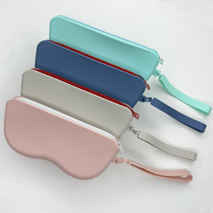 משקפי שמש ניידים באיכות גבוהה שקית אחסון משקפי סיליקון דידי חדש עם רוכסן משקפי שמש - Product Image 5