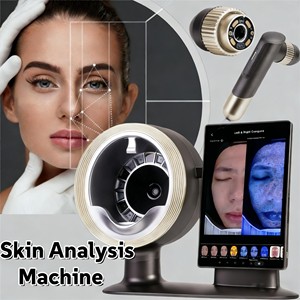 Analyseur de peau 3D AI, scanner facial professionnel, analyse de la peau et du cuir chevelu avec imagerie à 10 spectres - Product Image 3