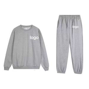 Hochwertiges Maßgefertigtes 2-Teiliges Jogging-Set Winter Pullover Sweatshirts und Jogginghosen Sets Bestickte Lässige Sportliche Trainingsanzüge - Product Image 1