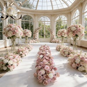 Decoración de Pared con Flores de Lengüeta de Agua OLERAY para Bodas y Eventos, Decoración Natural de Zonas Húmedas, Venta al Por Mayor - Product Image 1