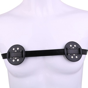 ที่รัดหน้าอกแบบมีหนาม QKKQ ที่หนีบหัวนมแบบมีหมุดยึด ชุดรัดหน้าอกแบบ BDSM สายรัดหนังสำหรับรัดตัวบนเตียง ของเล่นทางเพศสำหรับผู้หญิงและผู้ชาย - Product Image 6