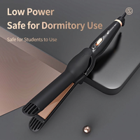 Lisseur de cheveux multifonctionnel à double usage (lisse et bouclé) pour étudiants, outil de coiffage pour franges en dortoir