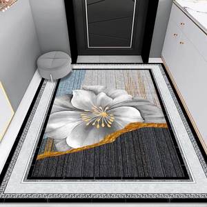 <span class=keywords><strong>Tapis</strong></span> de porte avec logo antidérapant <span class=keywords><strong>au</strong></span> design géométrique moderne imprimé personnalisé Ensemble de <span class=keywords><strong>tapis</strong></span> en polyester pour l'extérieur fabriqués à la machine - Product Image 1