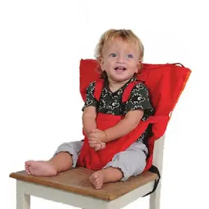 बेबी चेयर पोर्टेबल सीट बेल्ट शिशु सीट उत्पाद बच्चा खिला दोपहर के भोजन के सुरक्षा उच्च कुर्सी कंधे का पट्टा शिशु कुर्सी सीट बेल्ट