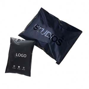 Sacs en plastique épais personnalisés avec logo imprimé, sacs d'expédition en polyéthylène colorés pour la livraison, emballage de vêtements, sacs d'expédition - Product Image 1