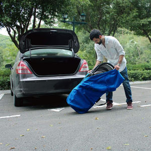 Blue 600D Oxford Cloth Outdoor Furniture <b>Storage</b> <b>Bag</b> Waterproof Protective Cover for <b>Christmas</b> <b>Tree</b> <b>Storage</b> - Product Image 1