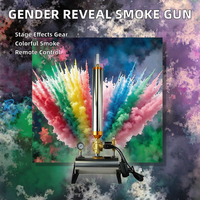 Nouvelle machine à confettis, lanceur de confettis en papier, lanceur de rubans et de poudre pour révélation du sexe, mariage, fête, boîte de nuit