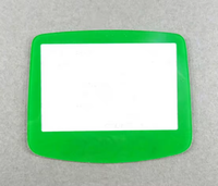 Accessoires de console de jeu multicolores, remplacement de la coque extérieure de l'écran pour GameBoy Advance, protection d'écran en plastique