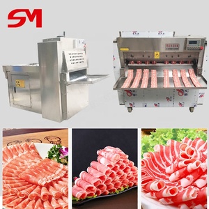 De baja intensidad de trabajo Industrial de carne congelada cortadora de corte de la máquina - Product Image 2