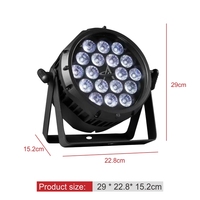 Lampe de parapet LED IP L18, éclairage extérieur, lumières PAR, contrôle DMX512, indice de protection IP65, pour éclairage de scène disco, spectacles de stand-up