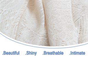 The lowerest price of white String sheer curtain fabric and drapes 100% polyester wedding decoration - Product Image 6