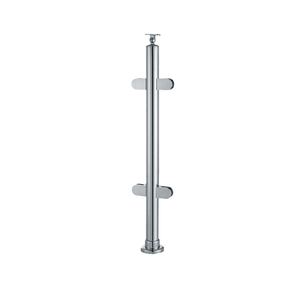 <span class=keywords><strong>Venta</strong></span> caliente montada <span class=keywords><strong>en</strong></span> el piso apartamento balcón parrilla diseños barandilla de vidriode la barandilla acero inoxidable - Product Image 1
