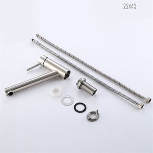 Agua caliente y fría piedra pintura suave de flujo de agua de la manguera flexible de grifo de <span class=keywords><strong>cocina</strong></span> con una manija - Product Image 3