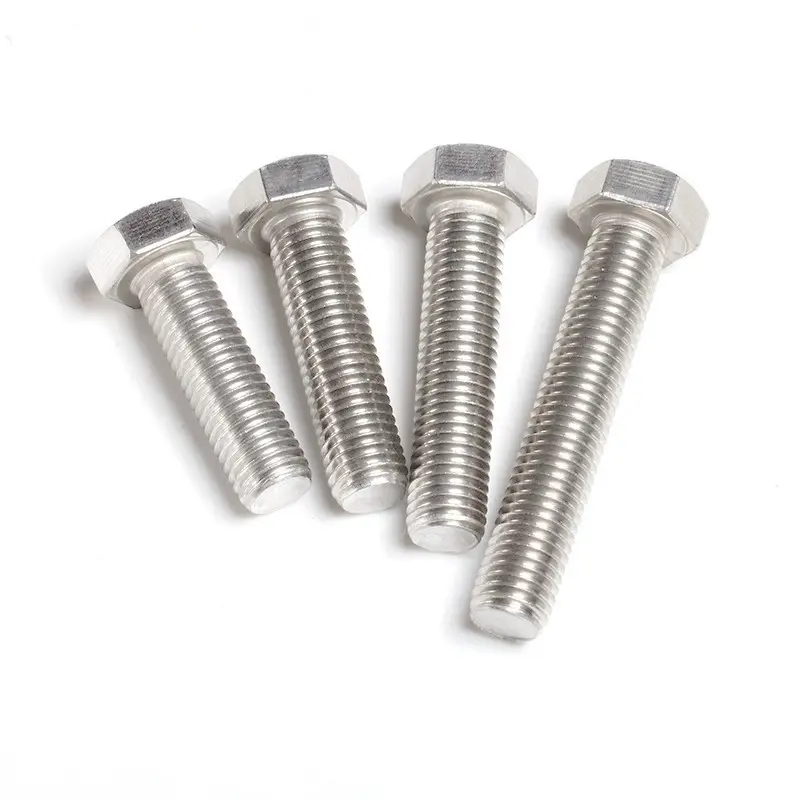 Cường độ cao lục giác Bolt Vàng kẽm Hex Bolt và hạt Hex Nut Bolt