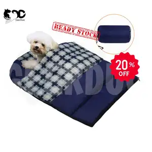 Stock liquidación venta impermeable cálido plegable perro saco de dormir con bolsa de almacenamiento