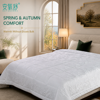 Couette infusée aux herbes Anyangshu : Plus de 3000 ions négatifs, douce, chaude et confortable pour un sommeil réparateur à la maison