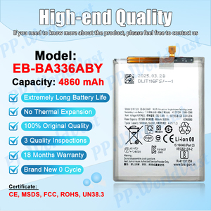 <span class=keywords><strong>Batterie</strong></span> de haute qualité pour <span class=keywords><strong>Samsung</strong></span> Galaxy A33 5G 5000mah Batteries de remplacement EB-BA336ABY Certifié CE FCC Garantie de 18 mois - Product Image 3