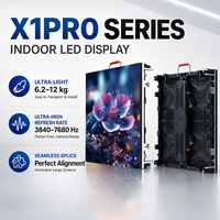 Écran LED mobile P2.6 mm pour mur vidéo LED 10ft x 12ft, idéal pour scène, table de DJ et toile de fond