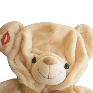 customized unstuffed teddy bear skins plush doll animal wholesale unstuffed teddy bear skin plush