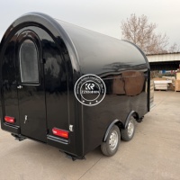 Camion de Kebab Entièrement Équipé, Taille Personnalisée pour l'Europe, Chariot de Vente Ambulant pour Bubble Tea, Café, Hot-Dogs, Remorque Alimentaire