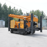 Machine de forage pneumatique diesel JTQZ-800L, détecteur d'eau souterraine 800m, longueur de tige de forage 1,5m 2m 3m 6m personnalisable