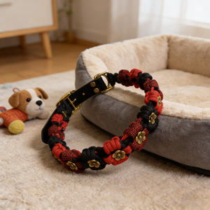 <span class=keywords><strong>Collar</strong></span> de Perro Personalizado 2026, Moderno, Reflectante, Ajustable, de Gran Tracción, Suave, Irrompible, de Cuero con Remaches, con Cierre de Seguridad, de Poliéster - Product Image 2