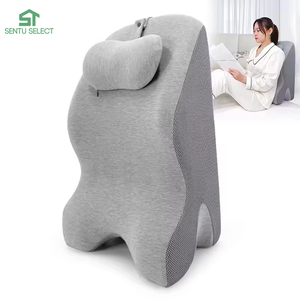 <span class=keywords><strong>Oreiller</strong></span> ergonomique pour couples en mousse à mémoire de forme respirante avec support dorsal incurvé pour le loisir et la réduction de la pression - Product Image 5