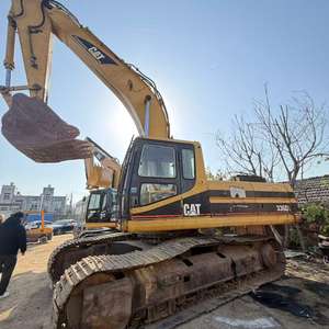 Excavatrice sur chenilles d'occasion de 30 tonnes du Japon, Caterpillar Cat 330b 330cl 330d, équipement lourd d'occasion - Product Image 3