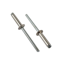 Rivets aveugles en acier inoxydable haute résistance, zingués, classe 51, plusieurs tailles pour diverses applications de fixation