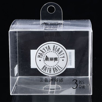 Vente en gros Boîte en acétate PET PVC transparent personnalisé Emballage pliable en plastique transparent avec des matériaux recyclés