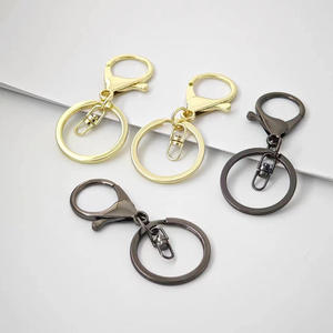 BC Company Good Quality 8 Colors Stainless Steel Plated Metal <b>Lobster</b> Clasp Key Hook Chain Diy Jewelry Making Keychain Zhejiang - Product Image 3
