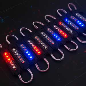 Módulo <span class=keywords><strong>de</strong></span> Luces Intermitentes SMD2835 <span class=keywords><strong>de</strong></span> 3 LED, IP65, 1.5W, 12V/24V, Amplio Rango <span class=keywords><strong>de</strong></span> Voltaje, Juego <span class=keywords><strong>de</strong></span> 3 Luces, Luces <span class=keywords><strong>de</strong></span> Advertencia para <span class=keywords><strong>Pizarra</strong></span>, 2835 - Product Image 3