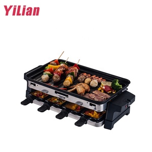 2020 Offre Spéciale nouveau portable japonais <span class=keywords><strong>raclette</strong></span> gril grils électriques avec barbecue en pierre <span class=keywords><strong>plaque</strong></span> - Product Image 2