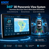 KSOY-06 Android Carplay Untuk Stereo Mobil Layar Sentuh Universal Android 16 4G WiFi 6 BT 5.4 Pemutar Multimedia Autoradio FM AM RDS