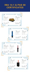 Suprema HA502-100 충돌 정격 자동 테러 방지 볼라드 배리어 시스템 접근 제어 - Product Image 4