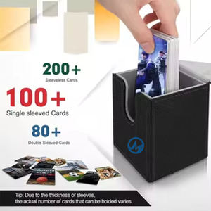 Y Y Wholesale PU Leather Deck Box With Magnetic Closure for Yugioh TCG Trading Card - Product Image 3
