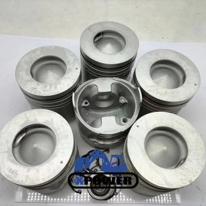 Kit de Cilindro Nuevo XPower con Anillos de Pistón 6HK1 para Excavadora de Orugas con Motor de Inyección Electrónica (Negro/Plateado) - Product Image 4