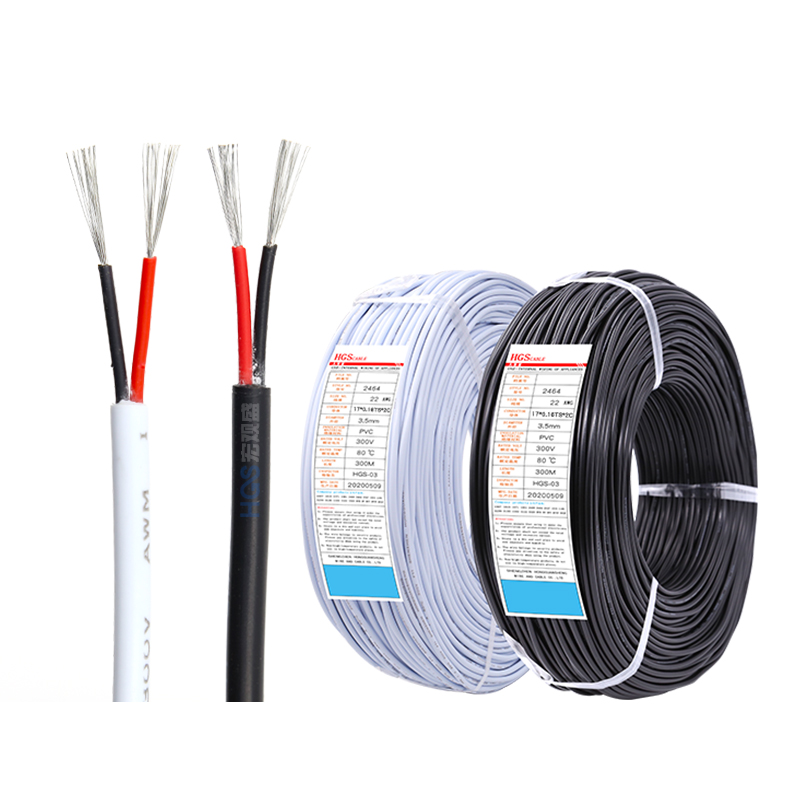 China Manufacturer awm2464 22awg 2 Core cable Tinned Copper Wire